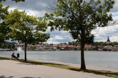 Blick auf Västervik
