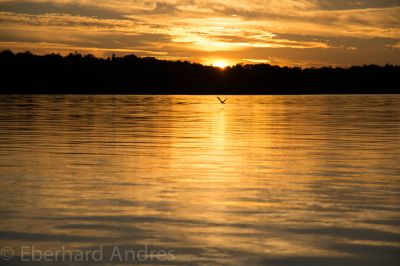 Sonnenuntergang vor Casimirsborg
