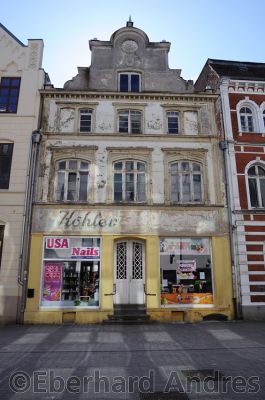 Häuserfassade, Wismar
