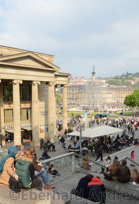 Schloßplatz, Stuttgart 
