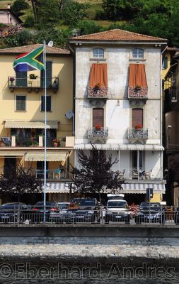 Häuserfassade von der Seeseite
