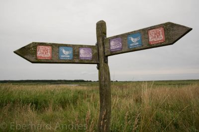 Wegweiser, Geltinger Birk

