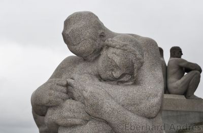 Vigeland-Skulpturenpark (Vigelandsanlegget) im Frognerpark, Oslo
