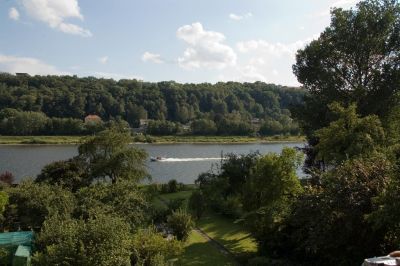 Blick aus FeWo, Pirna
