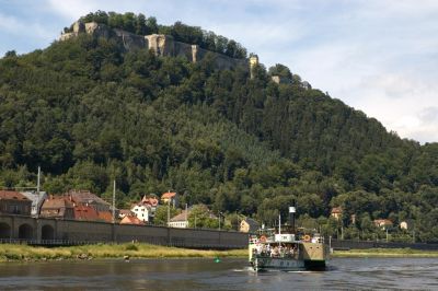 Blick auf Festung Königstein
