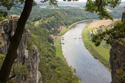 Blick von Bastei
